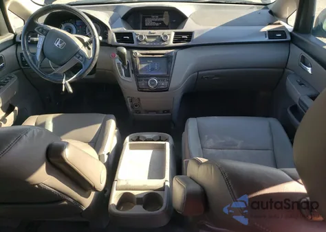 2014 Honda Odyssey Exl z USA, uszkodzony, nr VIN 5FNRL5H69EB088348